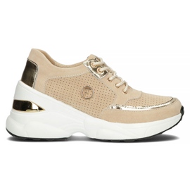 Baskets en cuir Filippo DP3655/22 Be beige