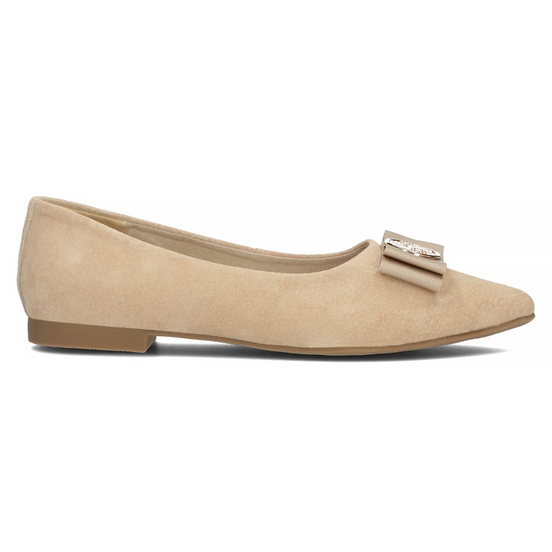Chaussures en cuir Filippo DP3683/22 Soyez beige