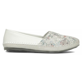 Chaussures en cuir Filippo DP031 / 22 Wh Bl blanc bleu