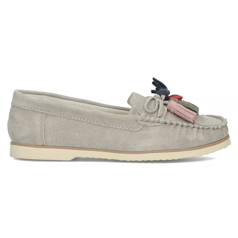 Mocassins en cuir Filippo DP3512 / 22 Gr gris