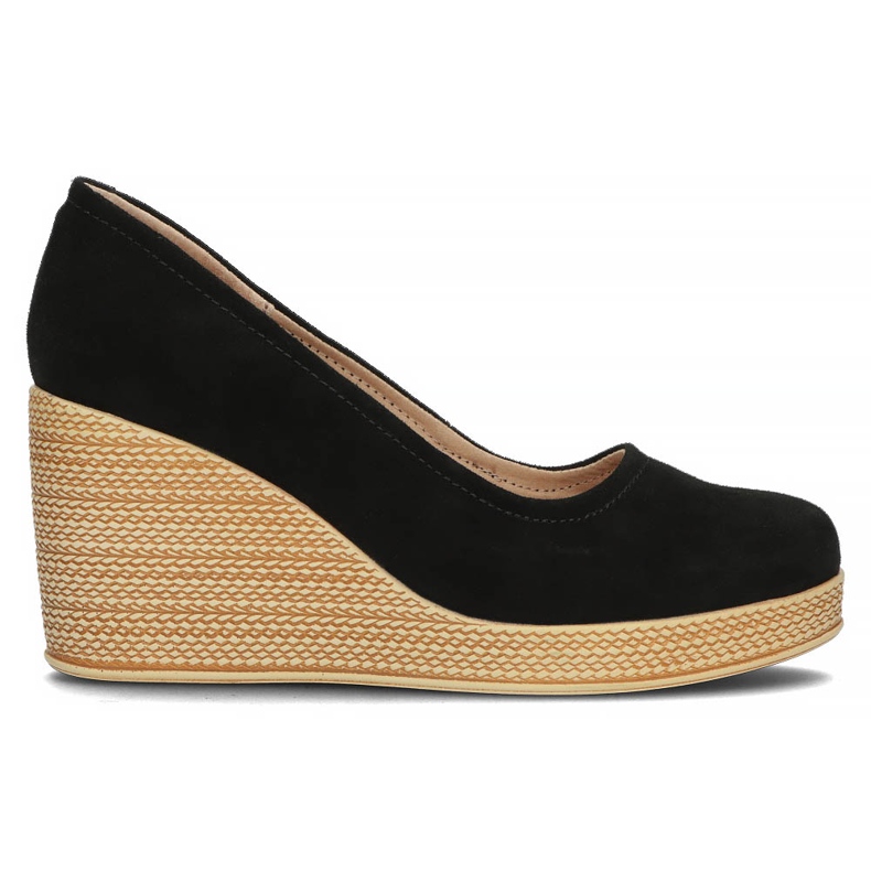 Chaussures en cuir Filippo DP3521/22 Bk Su noir le noir