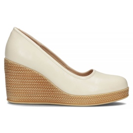 Chaussures en cuir Filippo DP3521/22 Soyez beige