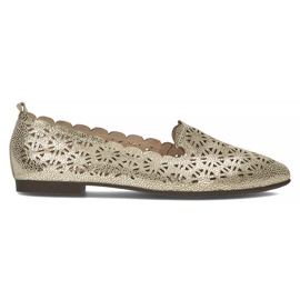 Ballerines en cuir Filippo DP2039/22 Go doré d'or