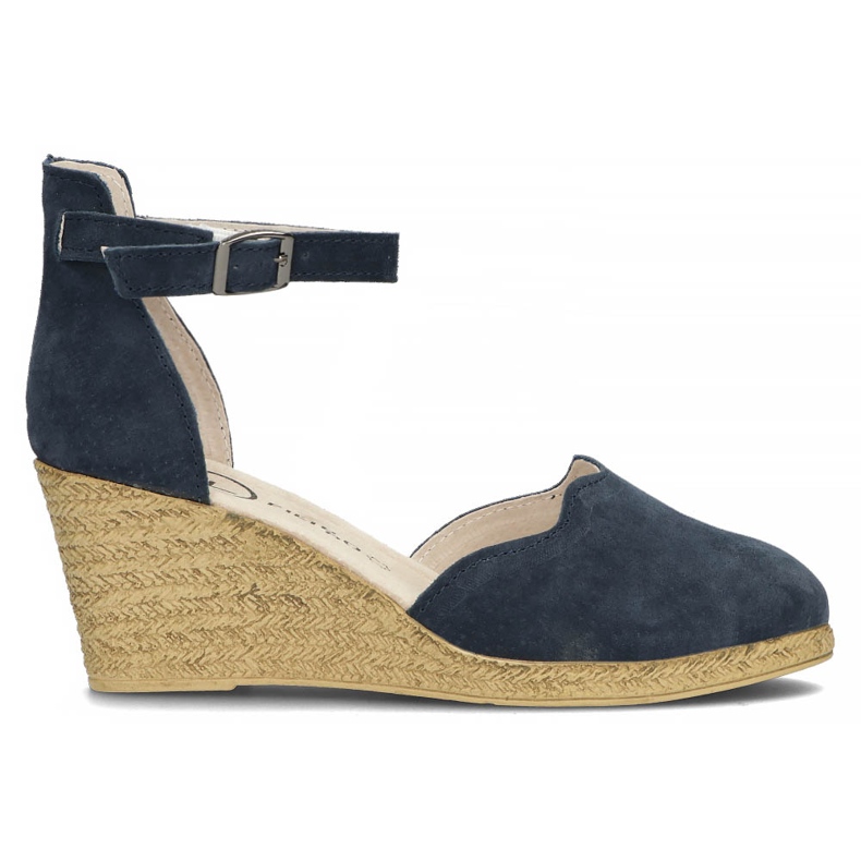 Sandales en cuir Filippo DS1394/22 Nv bleu marine Sandales en cuir Filippo DS1394/22 Nv bleu marine