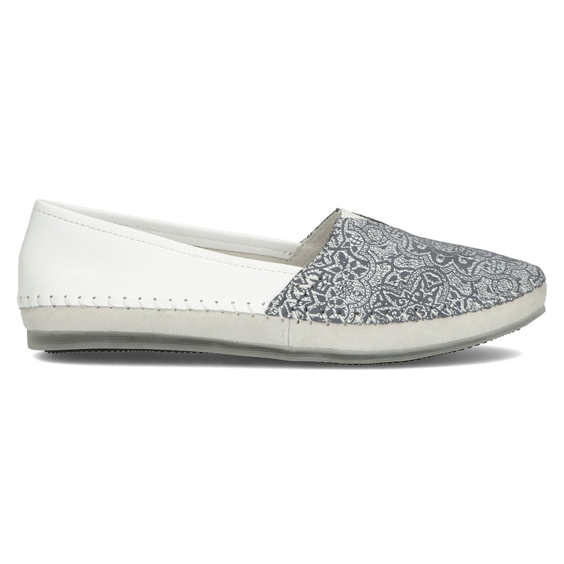 Chaussures en cuir Filippo DP031 / 22 Bl bleu blanche