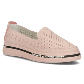 Chaussures en cuir Filippo DP3623/22 Pi rose