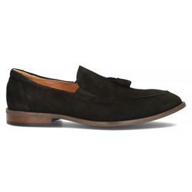 Mocassins en cuir Filippo F59/160/02 noir le noir