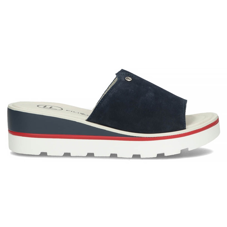 Babouches en cuir Filippo DK3635/22 Nv bleu marine