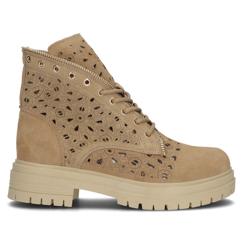 Bottines en cuir Filippo DBT3717/22 Be beige Bottines en cuir Filippo DBT3717/22 Be beige