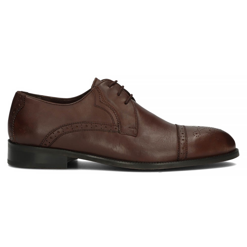 Chaussures en cuir Filippo 508 marron Café brun