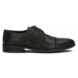 Chaussures en cuir Filippo 3613 noir le noir