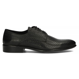 Chaussures en cuir Filippo 1777 noir