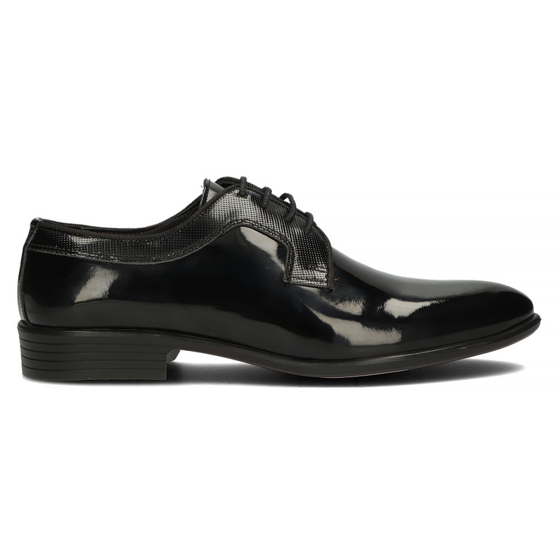 Chaussures en cuir Filippo 1737 laque noire le noir
