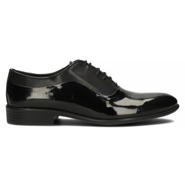 Chaussures en cuir Filippo 3625 laque noire