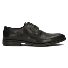 Chaussures en cuir Filippo 3615 noir le noir