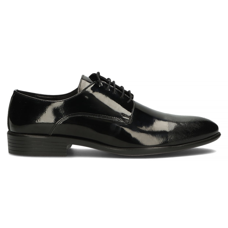 Chaussures en cuir Filippo 0118 laque noire le noir