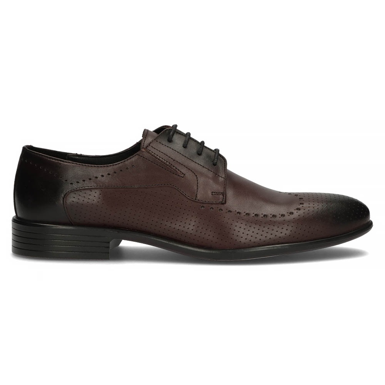 Chaussures en cuir Filippo 3610 bordeaux rouge Chaussures en cuir Filippo 3610 bordeaux rouge