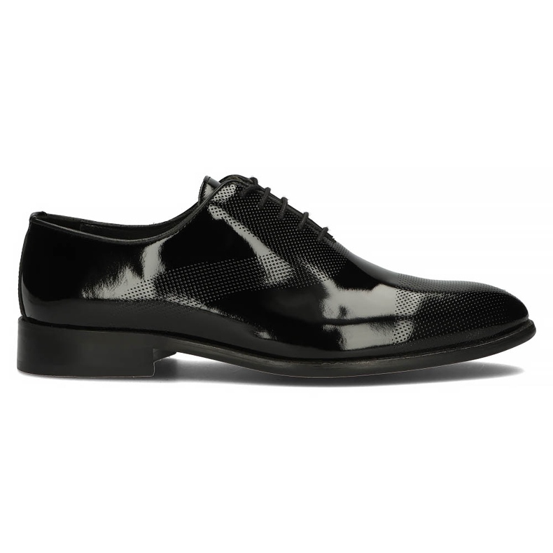 Chaussures en cuir Filippo 1764 laque noire le noir