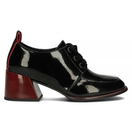 Escarpins en cuir Filippo DP3732 / 22 Bk noir le noir