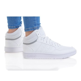 Chaussures Adidas Hoops Mid 3.0 GW0401 blanche