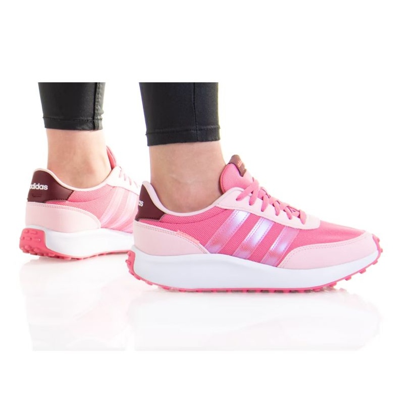 Adidas Run 70S K GW0235 chaussures rose Adidas Run 70S K GW0235 chaussures rose