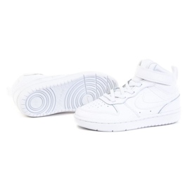 Chaussures Nike Court Borough Mid 2 CD7783-100 blanc