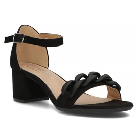 Filippo DS3708/22 Bk sandales noires