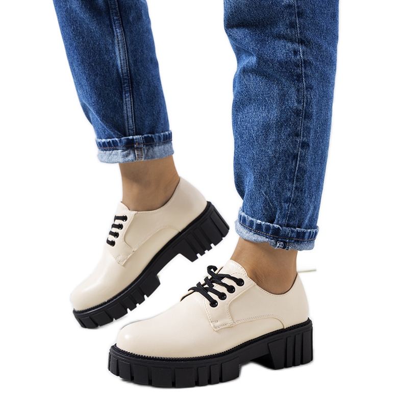 Chaussures femme Mahsa beiges