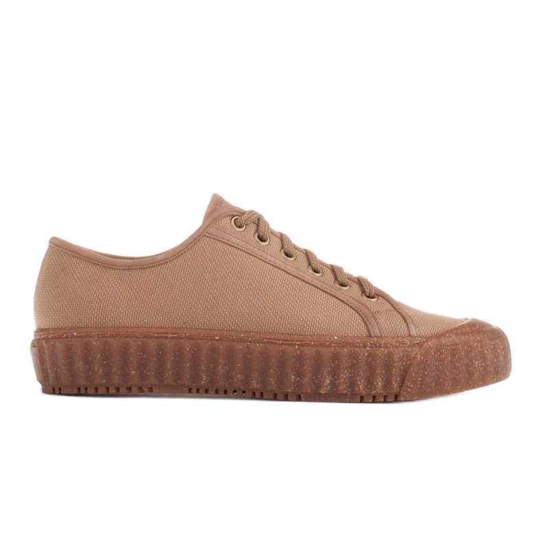 Marco Shoes Baskets de sport à fond écologique beige