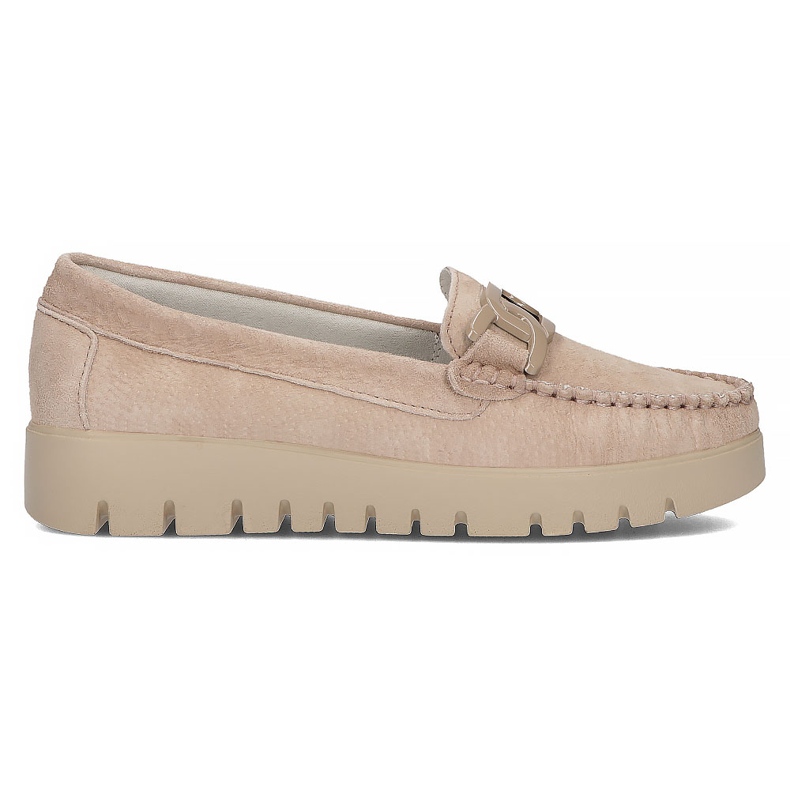 Mocassins en cuir Filippo DP3334/22 Be beige