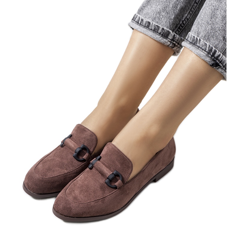 Chaussures Talisa en cuir marron brun Chaussures Talisa en cuir marron brun