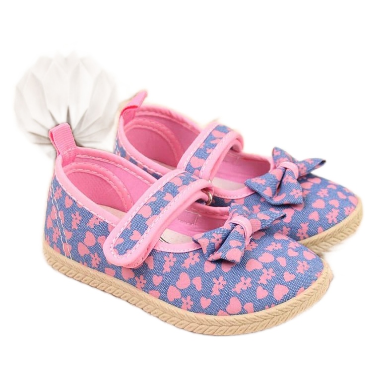 Baskets American Club Blue Ballerinas pour filles