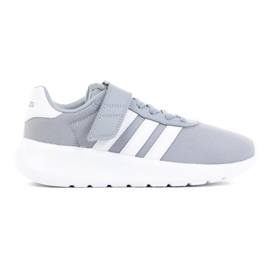 Chaussures Adidas Lite Racer 3.0 El K Jr GW9118 blanc gris