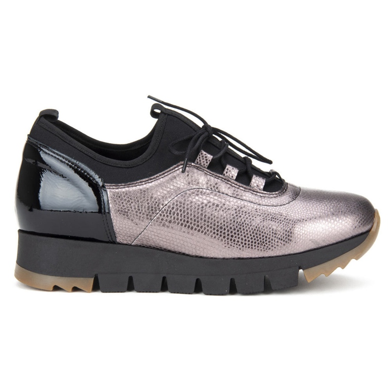 Chaussures Filippo 3859 Platine le noir