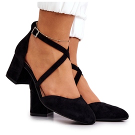 Escarpins On A Bar Sergio Leone SK824 Noir