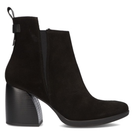 Bottes en cuir Filippo 05252 Noir
