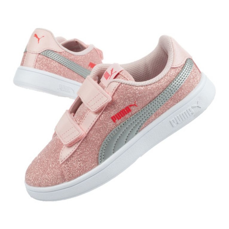 Puma Smash V2 Glitz Jr 367378 23 rose