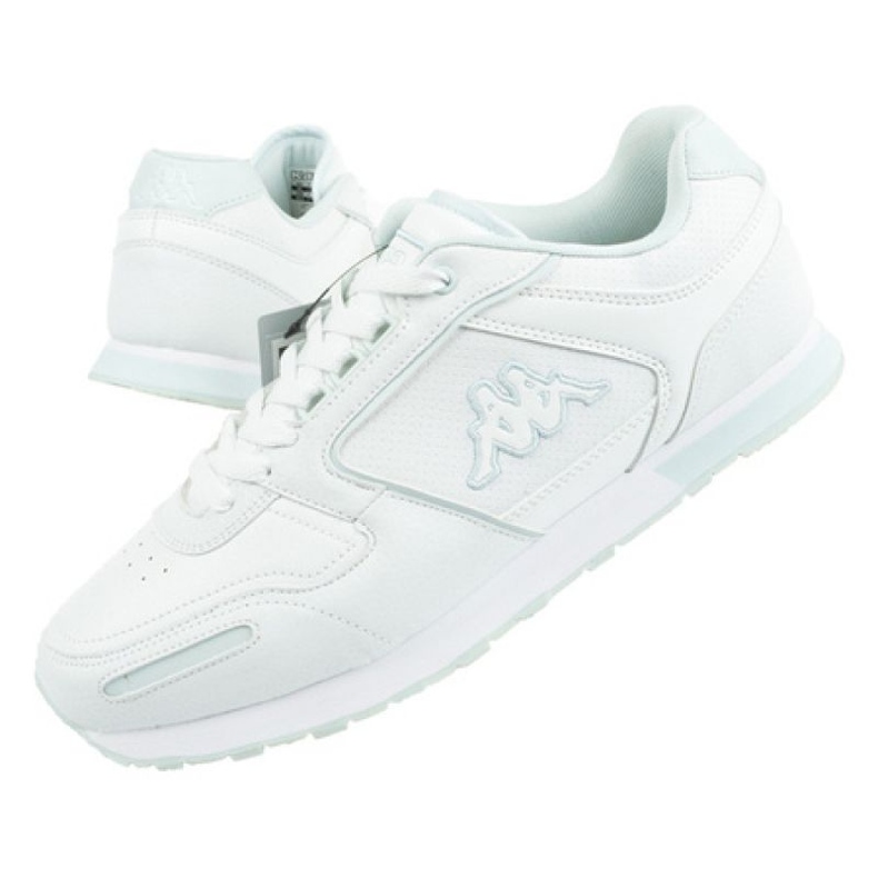 Chaussures Kappa Logo Voghera 5 3112H5W-A0N blanche Chaussures Kappa Logo Voghera 5 3112H5W-A0N blanche