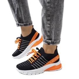 Baskets de sport noires de Nena le noir Baskets de sport noires de Nena le noir