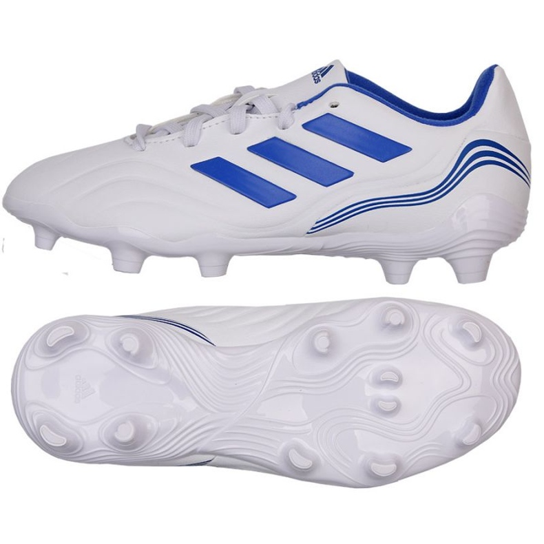 Chaussures de football Adidas Copa Sense.3 Fg Jr GW7411 blanche blanche