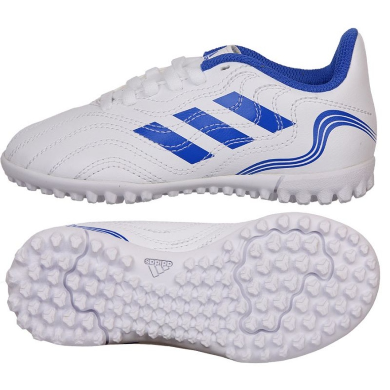Chaussures de football Adidas Copa Sense.4 Tf Jr GW7398 blanche blanche