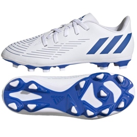 Chaussures de football Adidas Predator Edge.4 FxG Jr GW2368 blanc