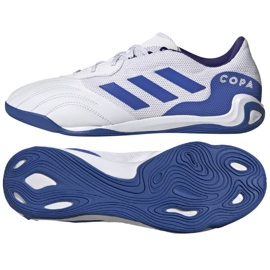 Chaussures de foot Adidas Copa Sense.3 In M GV8776 blanc blanc
