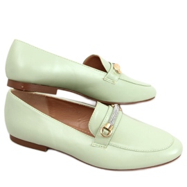 Mocassins Gessa Green, femmes vert