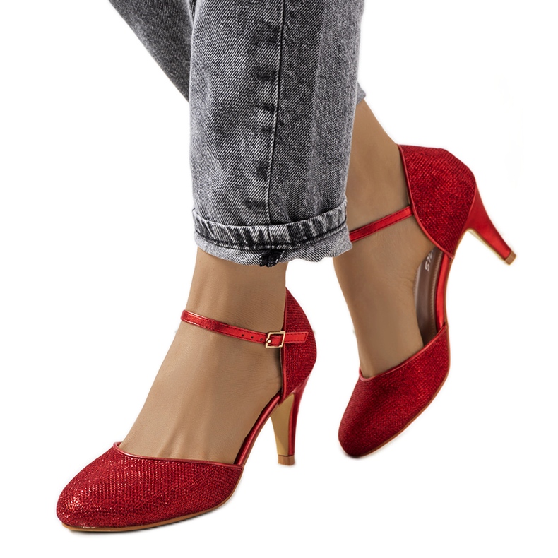 Escarpins Rosetown rouges brillants