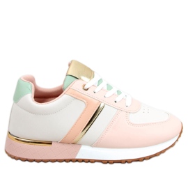 Chaussures de sport pour femme Grass Pink blanc rose multicolore