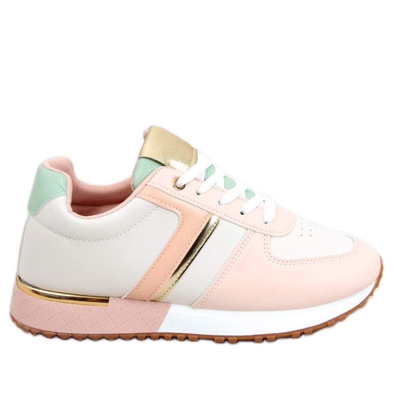 Chaussures de sport pour femme Grass Pink blanche rose multicolore