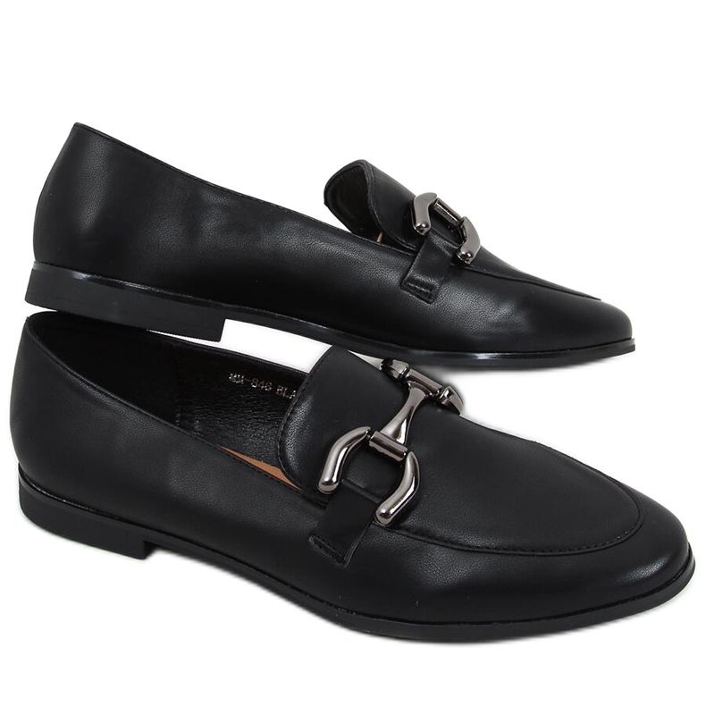Mocassins femme tulipe noir le noir