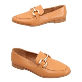 Mocassins femme Tulip Camel brun