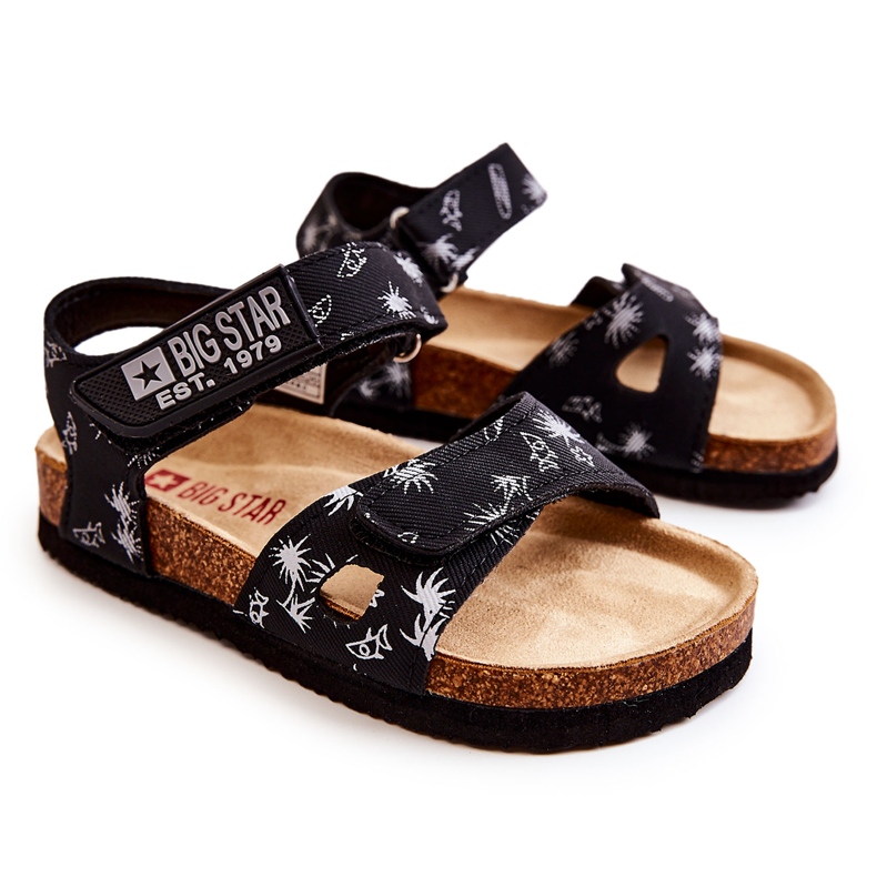 Sandales Enfant Big Star JJ374380 Noir le noir Sandales Enfant Big Star JJ374380 Noir le noir